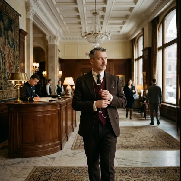 How does Rostov's life at the Metropol begin?